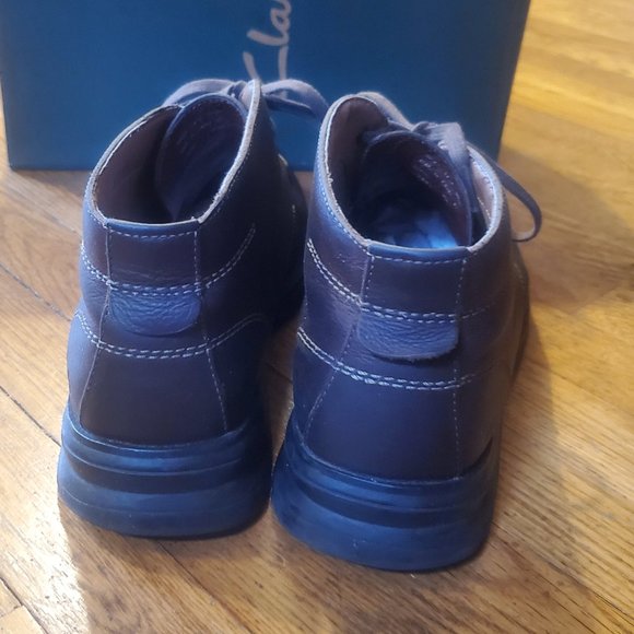 Clarks Simca Ankle Boots Leather Chukka - 11 - GUC - Picture 5 of 8